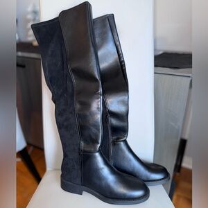 Dolce Vita Black Over the Knee Boots